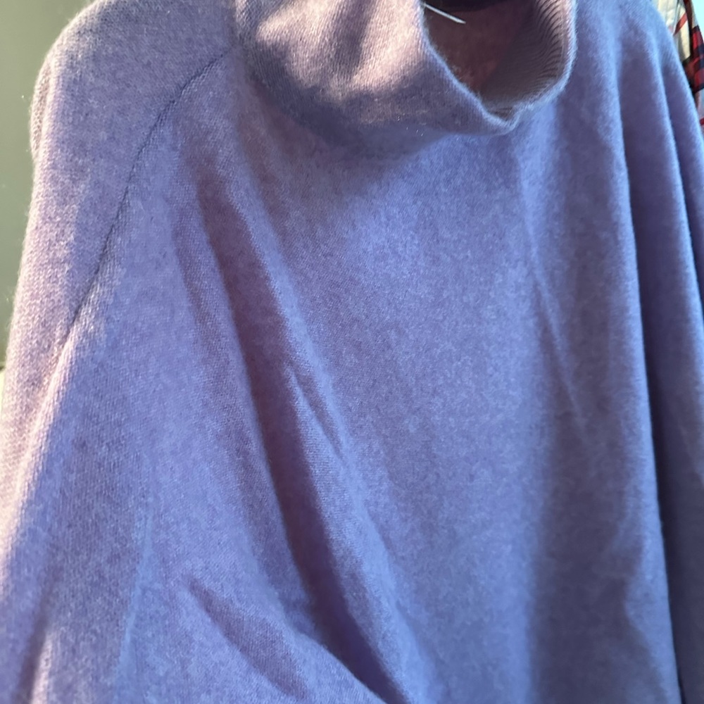 Free people, cashmere ottoman tunic, new with tags lavender size L - Picture 9 of 11